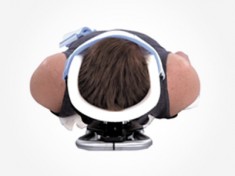 Head rest wings final position Head rest wings final position