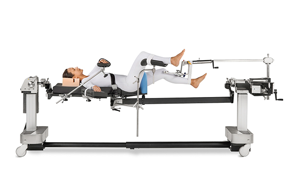Hip Pinning: Supine with Unilateral Skeletal Traction ...